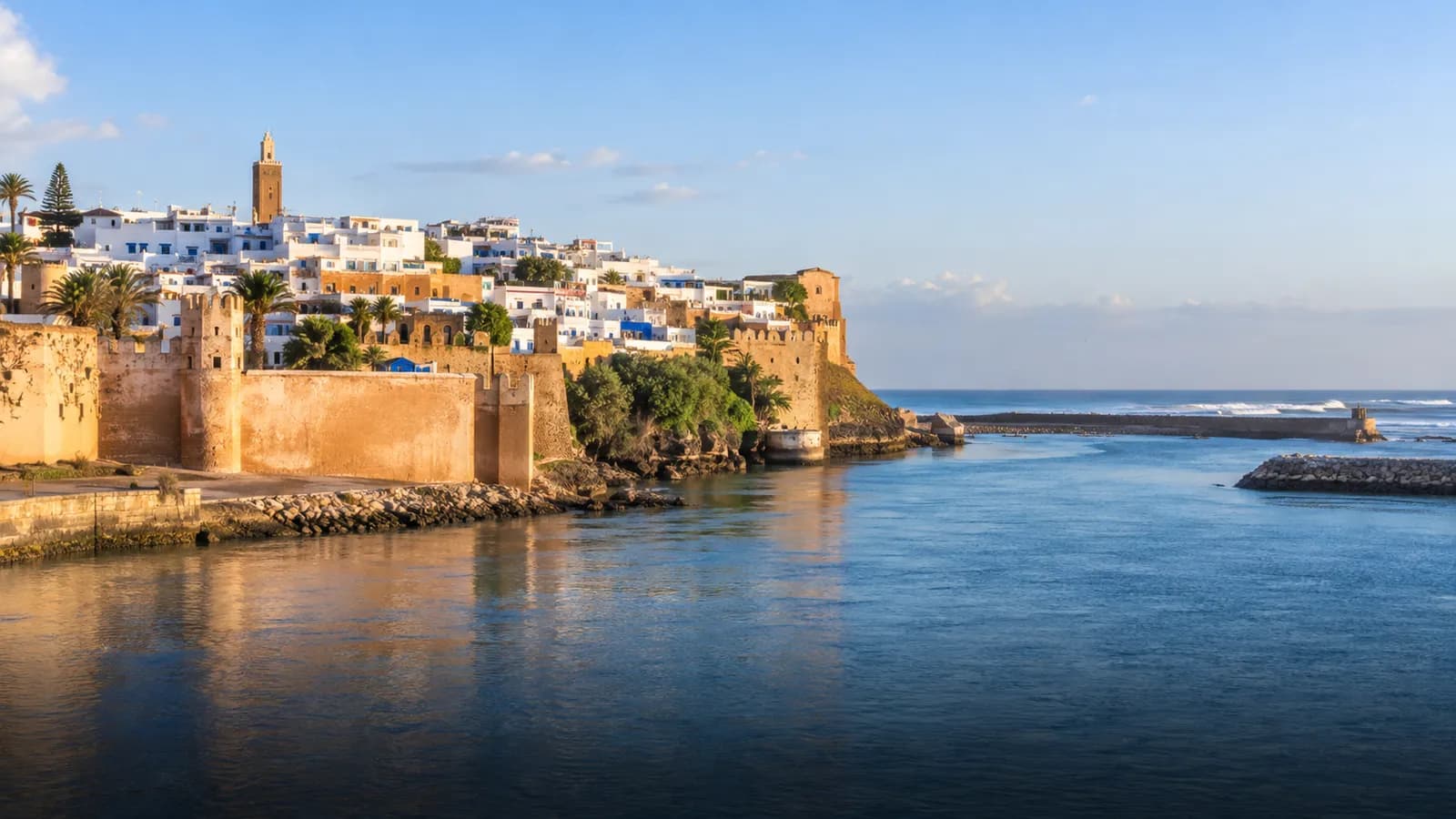 Vue de Rabat, Maroc